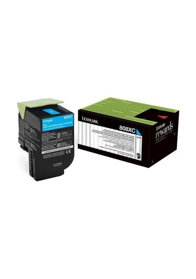 Tonersepeti Lexmark Cx510-80c8xc0 Mavi Toner Extra Y.k