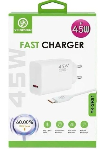 45w Hızlı Şarj Usb Type-c 45 W