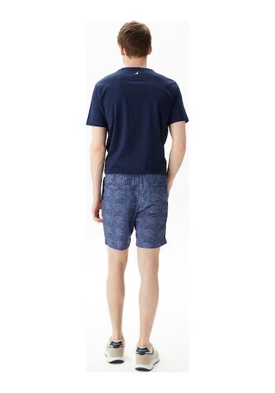 Nautica Nautıca Erkek Lacivert Bermuda Desenli B45222t Lacivert