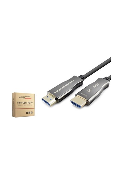 Hadron Hdx2060 Fiber Hdmi Kablo 4k 60hz 60m Siyah Kdo