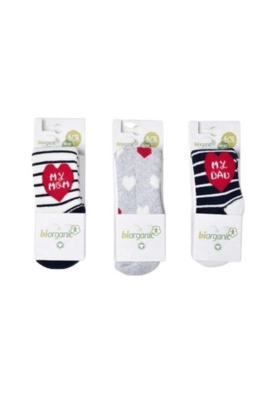 Kitikate Bibaby Biorganic Mom And Dad Havlu Külotlu Çorap 68418 Lacivert