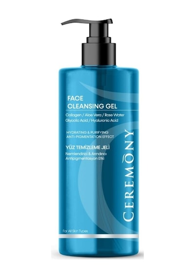Ceremony Nemlendirici & Arındırıcı & Eşitleyici Yüz Temizleme Jeli 400ml