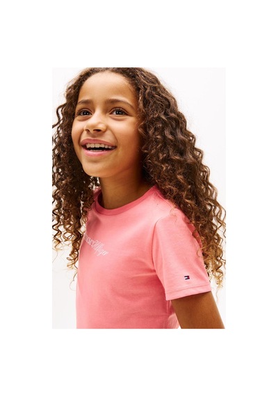 Kız Çocuk Tişört Kg0kg09123 Pembe