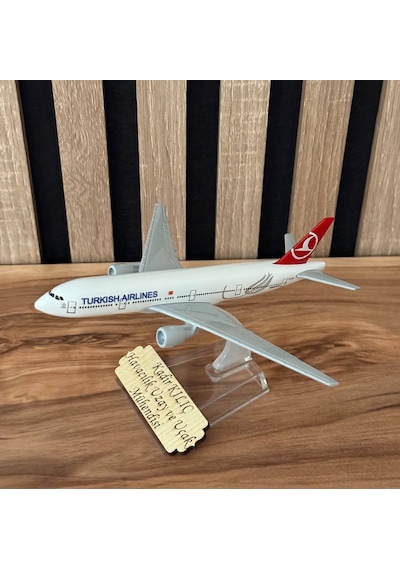Thy Boeing 777-300 Model Uçak 1/250 Ölçek Metal Gövde İsim Yazılabilir Myk Hediye Ve Sanat Atölyesi Üretimi