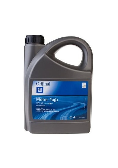 Motor Yağı 5W30 4 LT Dexos 2 Tam Sentetik GM-100315