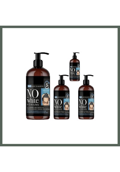 Bezos Nowhite Erkek Saç Şampuanı 250 Ml 4 Adet Bzstk