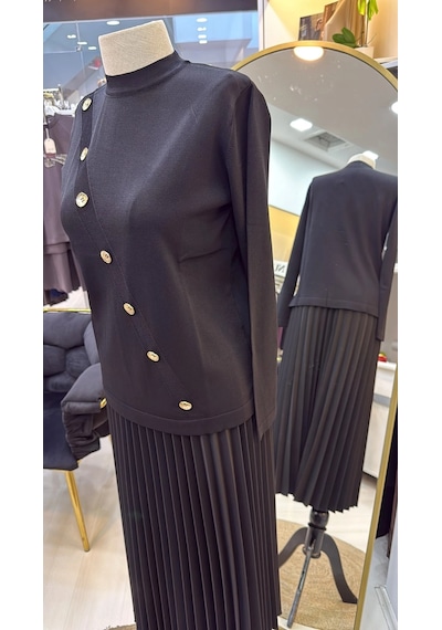 Nuss Triko Tunik Siyah 206