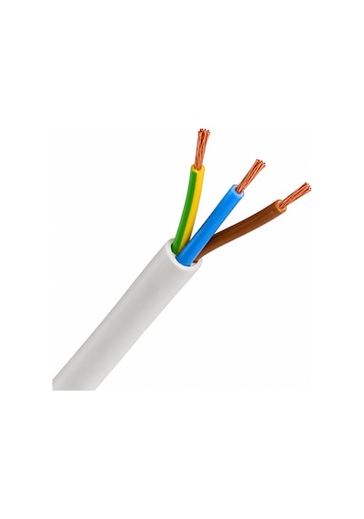 Elektrik Kablosu 3x2.5 Mm Ttr Kablo 20m Bakır İletkenli Yüksek Performans