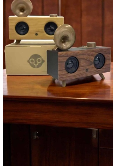 Tek Çalar Radyo Müzik Kutusu Nostaljik Hoparlör Speaker Najmaddin
