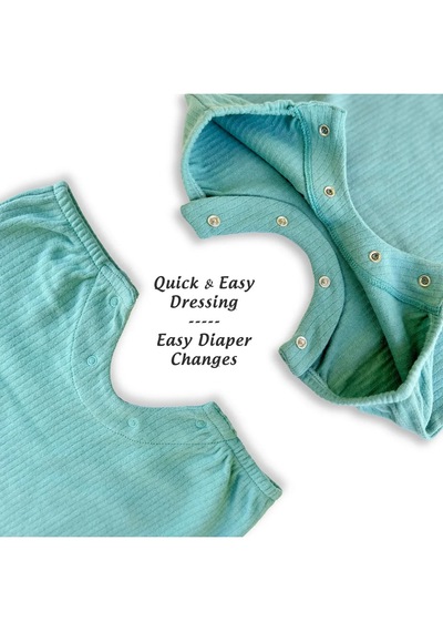 Stork Rito Unisex 3 Parça Kısa Kollu Alt Değiştirme Çıtçıtlı - Bebek Body Çok Renkli