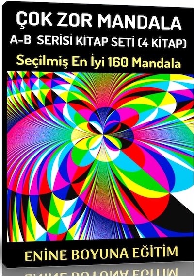 A Ve B Serisi - Çok Zor Mandala Kitap Seti (4 Kitap)