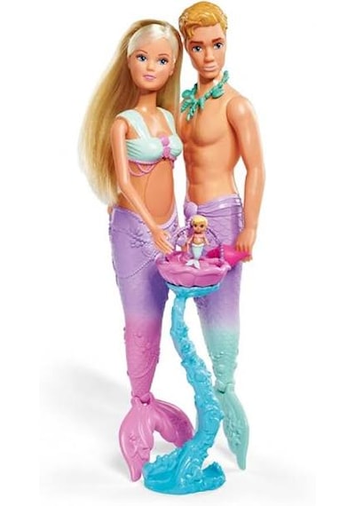 Barbie Deniz Kızı Giydirilebilir Pink