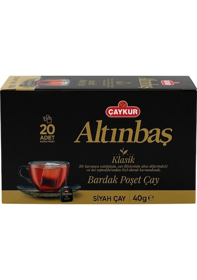 Çaykur Altınbaş Çayı Süzen Poşet Çay Sade 2gr 20 Adet Net 40gr