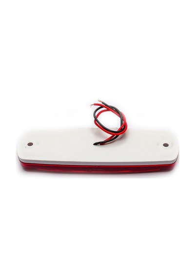Ahmet Otomotiv 12 Ledli Dekoratif Led Lamba 12volt-24volt Kırmızı Renk