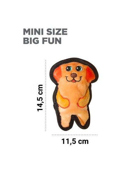 İnvincibles Puppy Brown Köpek Oyuncağı Xs - Yüksek Dayanımlı Ve Düdüklü