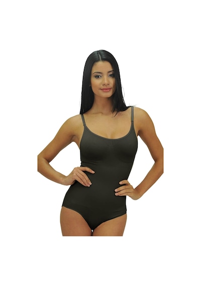 Bonbonetti Chocolate Baby & Kids Kadın Siyah Slip Kesim Çıtçıtlı Body Korse 1040 Siyah