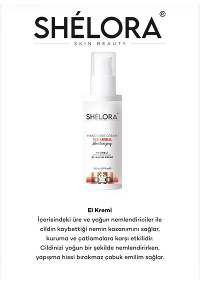 Shelora Skin Beauty Nemlendirici El Bakım Kremi