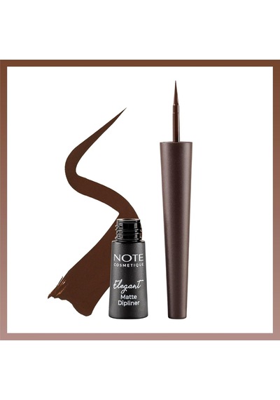Cosmetics Elegant Matte Dipliner Waterproof Kahverengi, 02 Coffee Brown Diğer