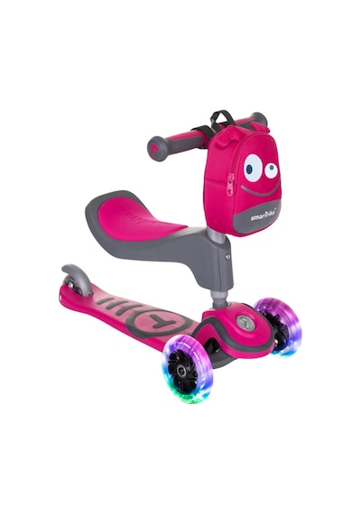 Smartrike T1 3 Ü 1 Arada Oturaklı Ve Çantalı Çocuk Scooterı 15 Ay - 5 Yaş 92981 Pembe