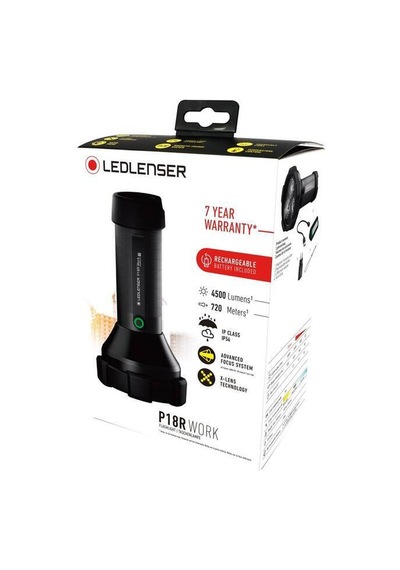 Ledlenser P18r Work Siyah