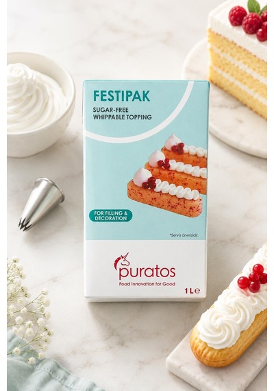 Puratos Festipak Sıvı Şanti 12 Adet