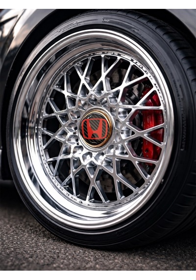 Honda Jant Göbeği 4 Lü Oto Universal Jant Göbeği Damla Etiket 3d Jant Arması Damla Sticker Seti Çok Renkli