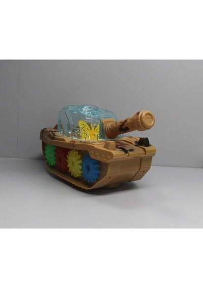 Can Kutulu Pilli Işıklı Tank