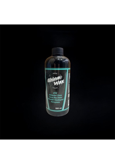 Shine Wax Plastik Yenileyici Koruyucu 500ml Exterior Trim Care Dış Trim