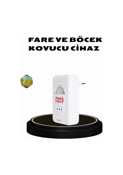 Mey İthalat Ultrasonik Böcek Ve Fare Kovucu - Doğa Dostu, Sessiz Ve Etkili Savunma
