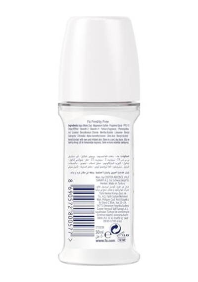 Freshly Free Greyfurt & Liçi Kadın Roll-on 1 Adet