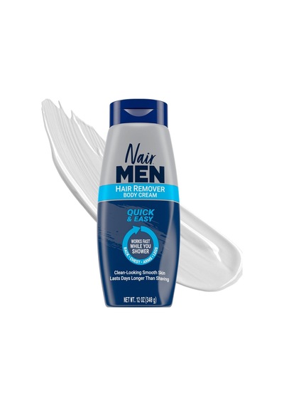 Erkekler Vücut Kremi Saç Çıkarıcı, Vücut Epilasyon Kremi, 12 Oz