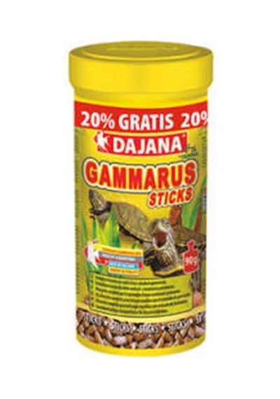 Gammarus Sticks 250 Ml+50 Ml Hediye Kaplumbağa Yemi 108 Gr