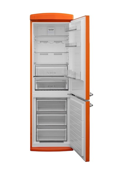 Vestel RETRO NFK37011 330 L No-Frost Buzdolabı Turuncu