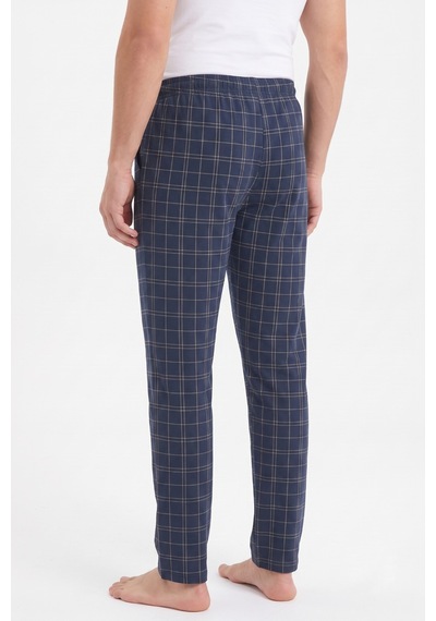 İki Yıldız Erkek Tek Penye Pijama Alt Bgl-st05657 Füme