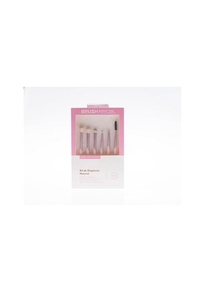 Brush Luxe Collection 6 Parça Profesyonel Makyaj Fırça Seti, Ultra Yumuşak Doğal Kıllı Sentetik, Allık, Far, Kapatıcı, Eyeliner Ve Kaş Şekillendirici