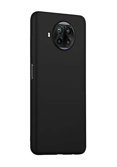 Matte Silicone Xiaomi Mi 10t Lite Kılıf Siyah 50 x 22