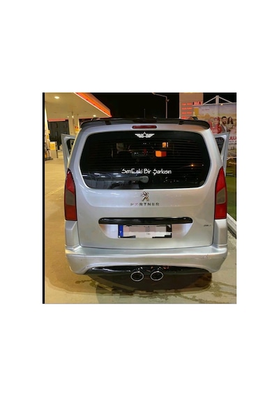 Sen Eski Bir Şarkısın Araç Arkası Yazı Sticker Traktör Araba