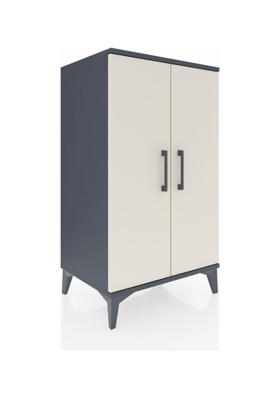 Hyperion Komodin 2 Kapaklı 60x44x106 Antrasit-aytaşı Antrasit