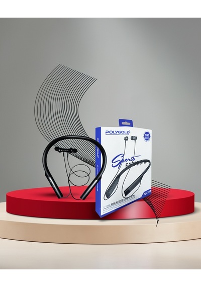 Polygold Pg-100 Boyun Bantlı Kulaklık Bluetooth 5.0 50 Saat Konuşma Süresi Type-c Belirtilmemiş