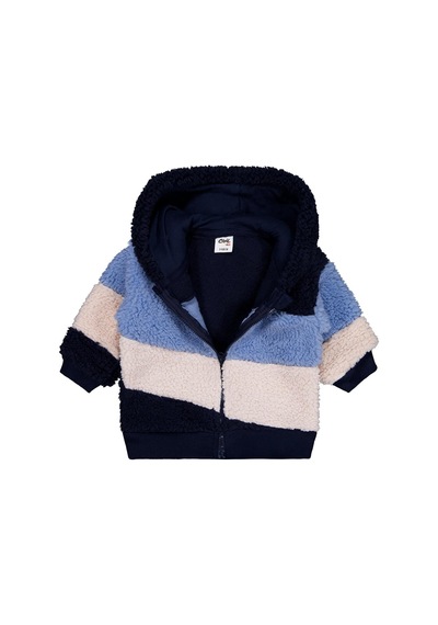 Civil Baby Kuzu Parçalı 6-18 Ay Hırka - Lacivert Soft Lacivert