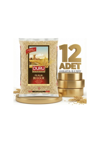 Duru Pilavlık Bulgur 12x1 Kg