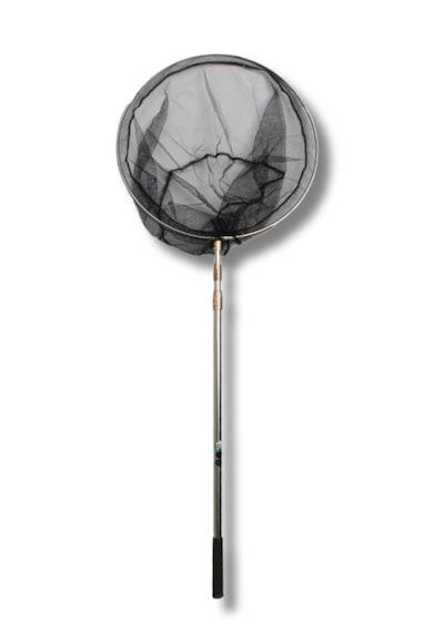 Powerex Paslanmaz Krom Çelik Lüks Kepçe 50cm Çap / 190cm Sap / Dar Göz