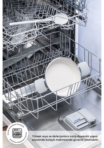 Emsan Swiss Cyrstal Rs Sahan Gri 20 Cm Gri