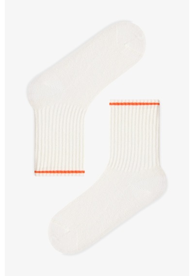 Penti Renkli Erkek Çocuk Energic Orange 4'lü Tenis Soket Çorap