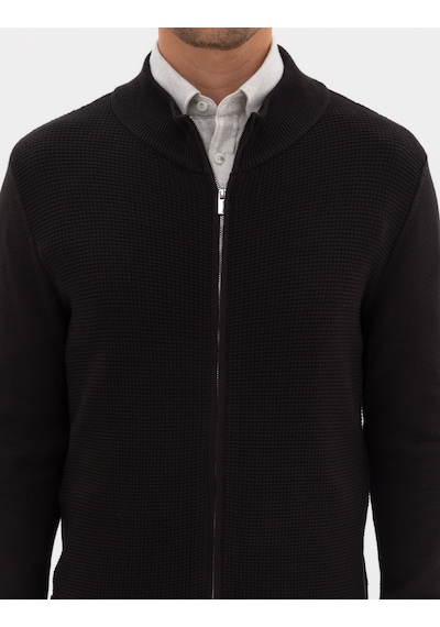 Pierre Cardin Erkek Siyah Hırka Triko 50317341-vr046