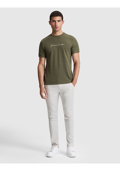 Pierre Cardin Erkek Haki Tişört 50327858-vr027