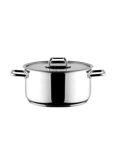 Aryıldız Colombus Metal Kulp Cam Kapak Derin Tencere - 26 Cm