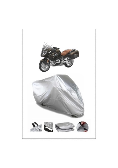 Bmw R1200rt Gri Su Geçirmez Kalitesi Motosiklet Örtüsü
