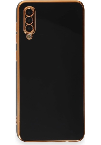 Cosmotex Newface Samsung Galaxy A50 Kılıf Volet Silikon - Siyah