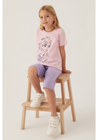 Karlar Ülkesi - Frozen Frozen Gril Toz Pembe Kız Çocuk Kapri Takım 5274-42899 Açık Pembe Karlar Ülkesi - Frozen Frozen Gril Toz Pembe Kız Çocuk Kapri Takım 5274-42899 Açık Pembe